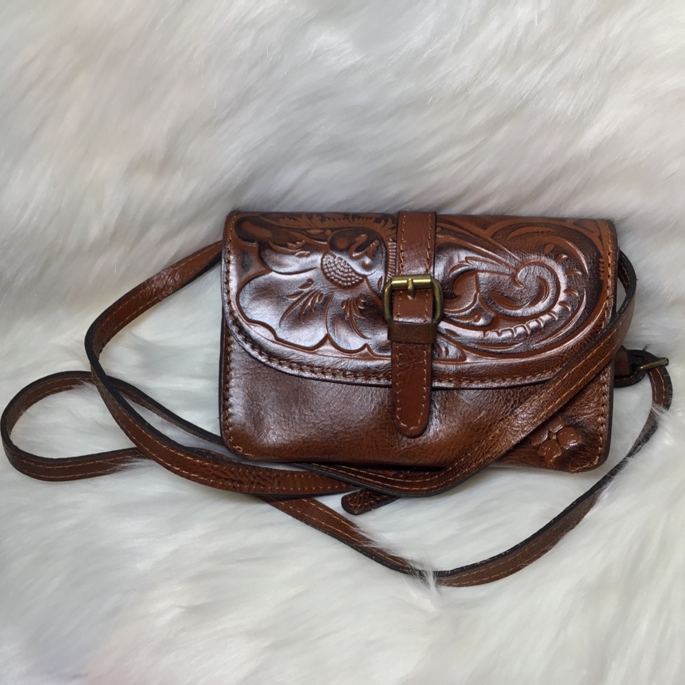 NWT-Torri Crossbody - Burnished Tooled Gold
